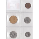 CANADA  Anni Misti serietta composta da 5 monete circolate